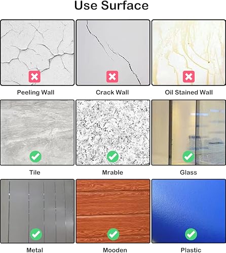 Miniatura 6 de Tuocalo - Cinta de tela de doble cara resistente, duradera, desgarrable a mano, súper pegajosa para alfombras, alfombras, ropa, etc. (1.18 pulgadas