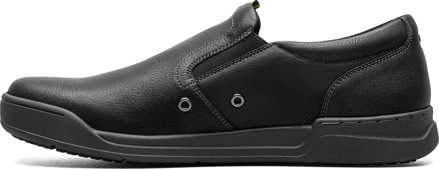 Nunn Bush Men's, Tour Work Plain Toe Slip-On Black