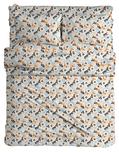 Pointehaven Heavy Weight Flannel Cotton Sheet Set,1 Pieces, Queen, Winter Breeze #TOP6