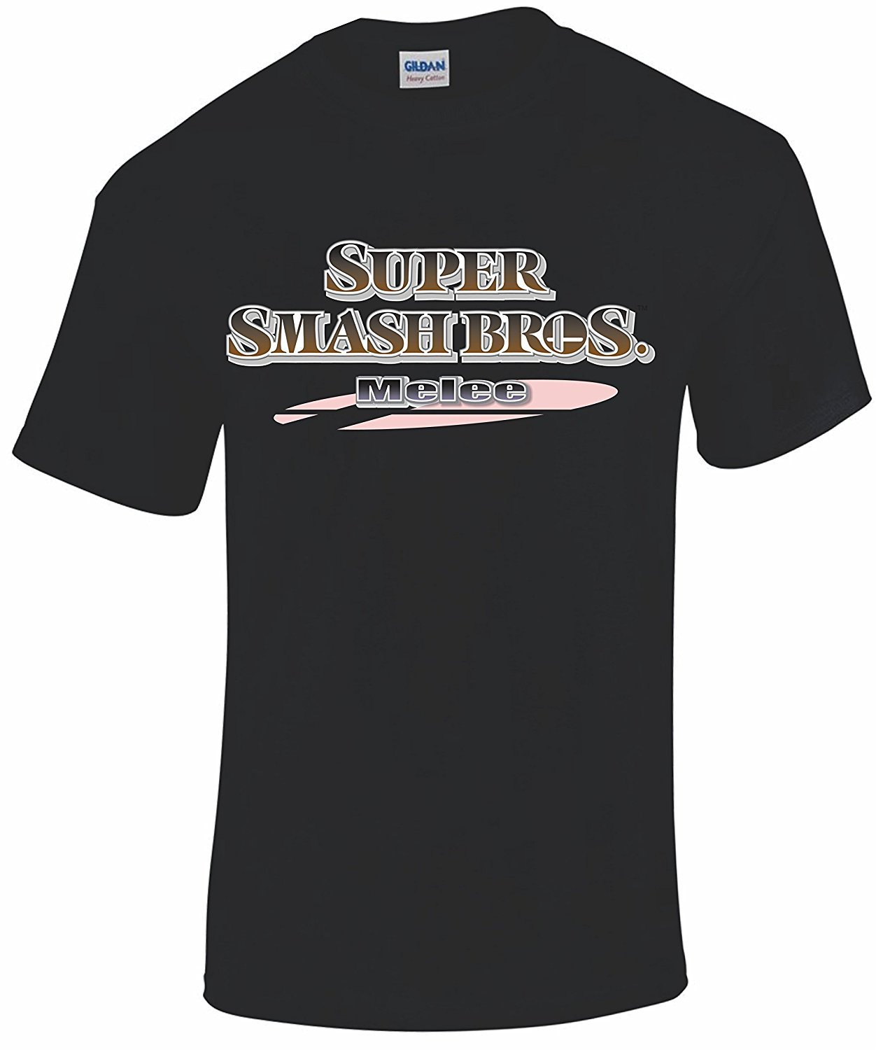 Super Smash Bros Melee logo, Custom Tshirt (L)