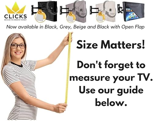 Miniatura 7 de Cubiertas para TV al aire libre de 30 a 32 pulgadas con cubierta inferior El material resistente a la intemperie y al polvo de la mejor calidad con