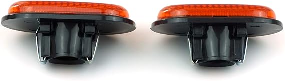 BSP746 2 Pcs Side Indicator Lamp 7700822136 Left&Right for Ren.ault Opel Nis.san