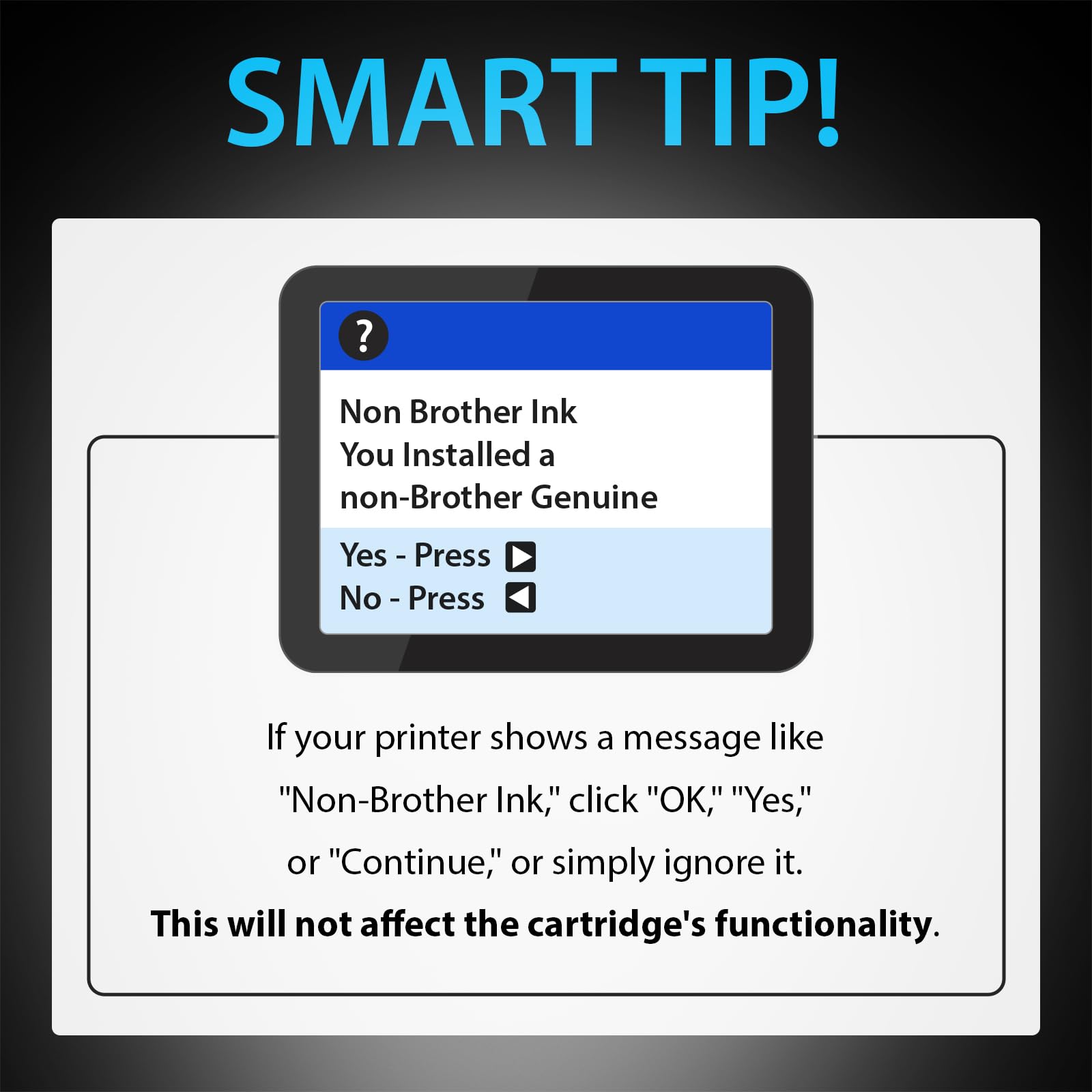Smart Ink Lot de 4 Cartouches d'encre de Rechange pour Brother LC406 XL LC406XL LC 406 Combo Pack à Utiliser avec MFC-J4335DW MFC-J5855DW MFC-J6555DW MFC-J4535DW MFC-J6955DW (Noir, Cyan, Magenta,