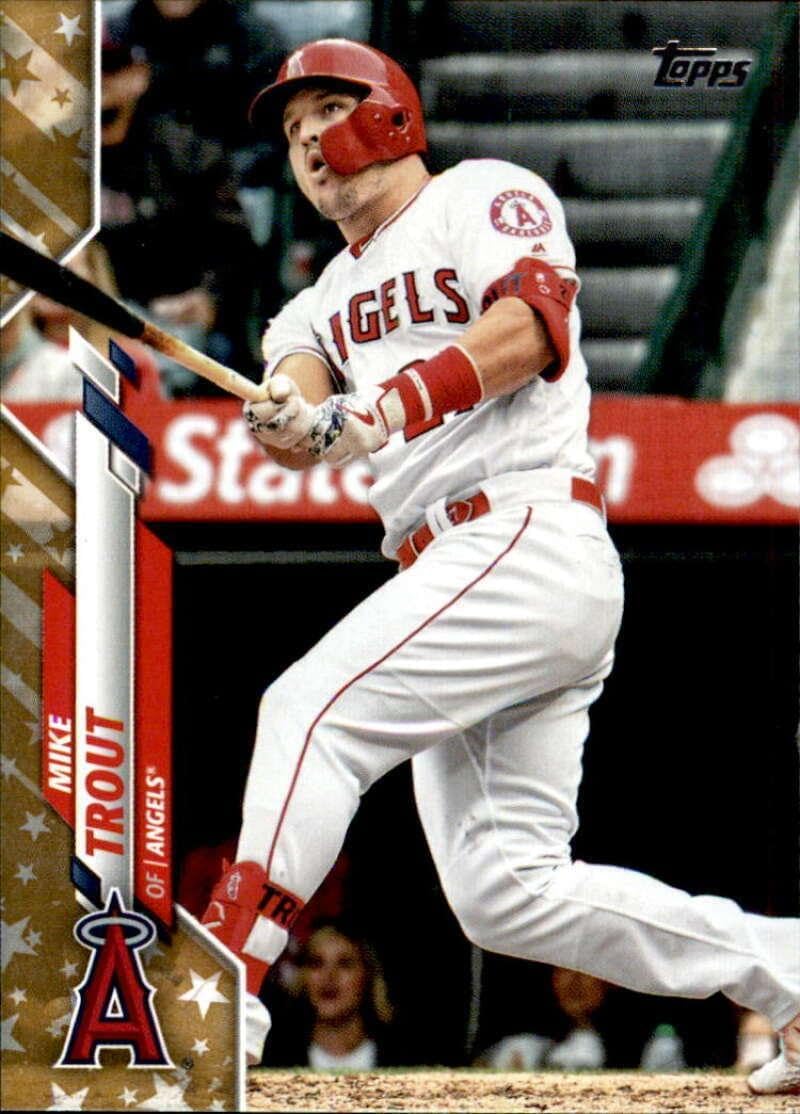 2020 Topps Walmart Exclusive star #1 Mike Trout Los Angeles Angels - Baseball Cards
