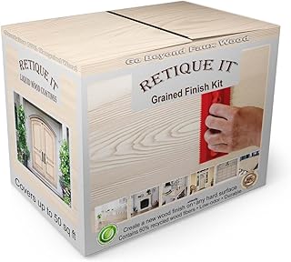 Retique It Wood Finish Multi-Purpose Kit – GO Beyond Faux Wood with Pain...