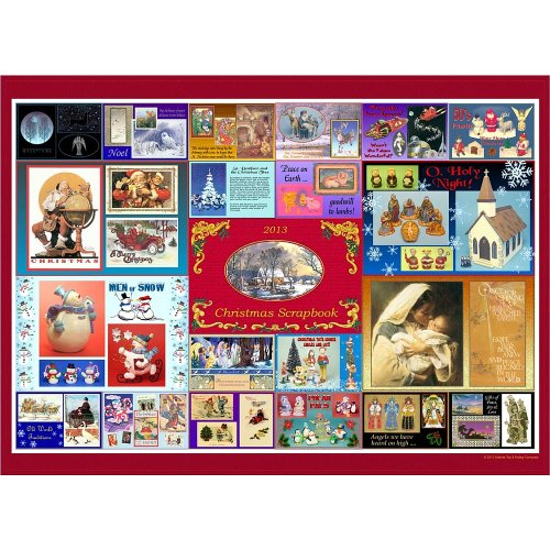 Christmas Scrapbook 1000 Piece Jigsaw Puzzle Atlantis Toy and Hobby