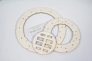 14 Pack Wreath Frame | 5 Pack Pancake Floral Foam Rings for...