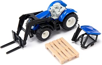 Siku New Holland Forklift ve Palet Oyuncak