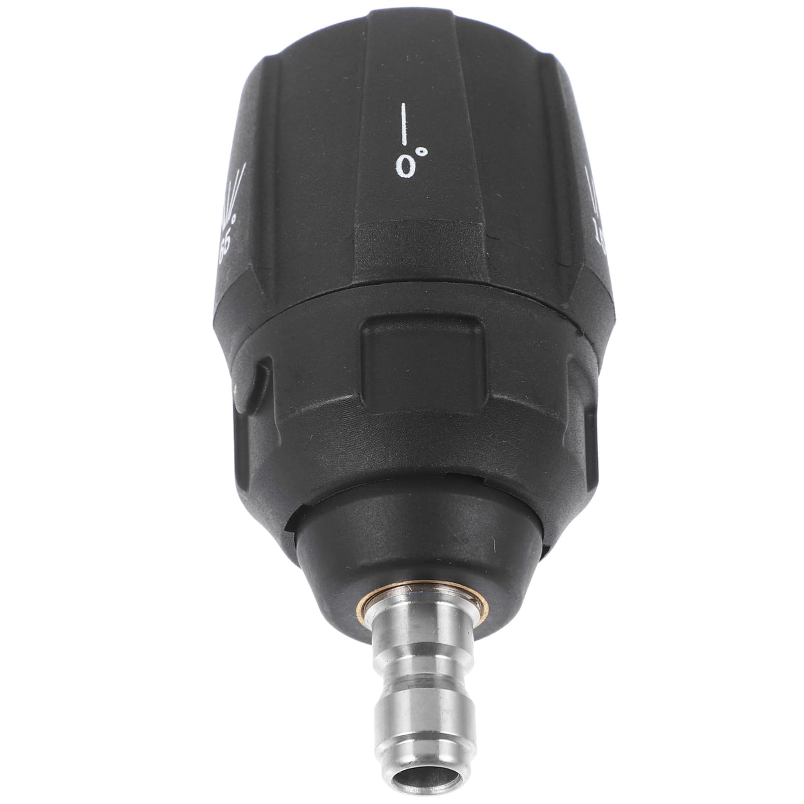 Happyyami 4 Piezas Boquilla De Lavado De Alta Presión Equipo Boquilla para Lavadoras De Autos Boquilla De Lavado a Presión Drenar Turbo Boquillas Convenientes Rápido Rociar El Plastico Black