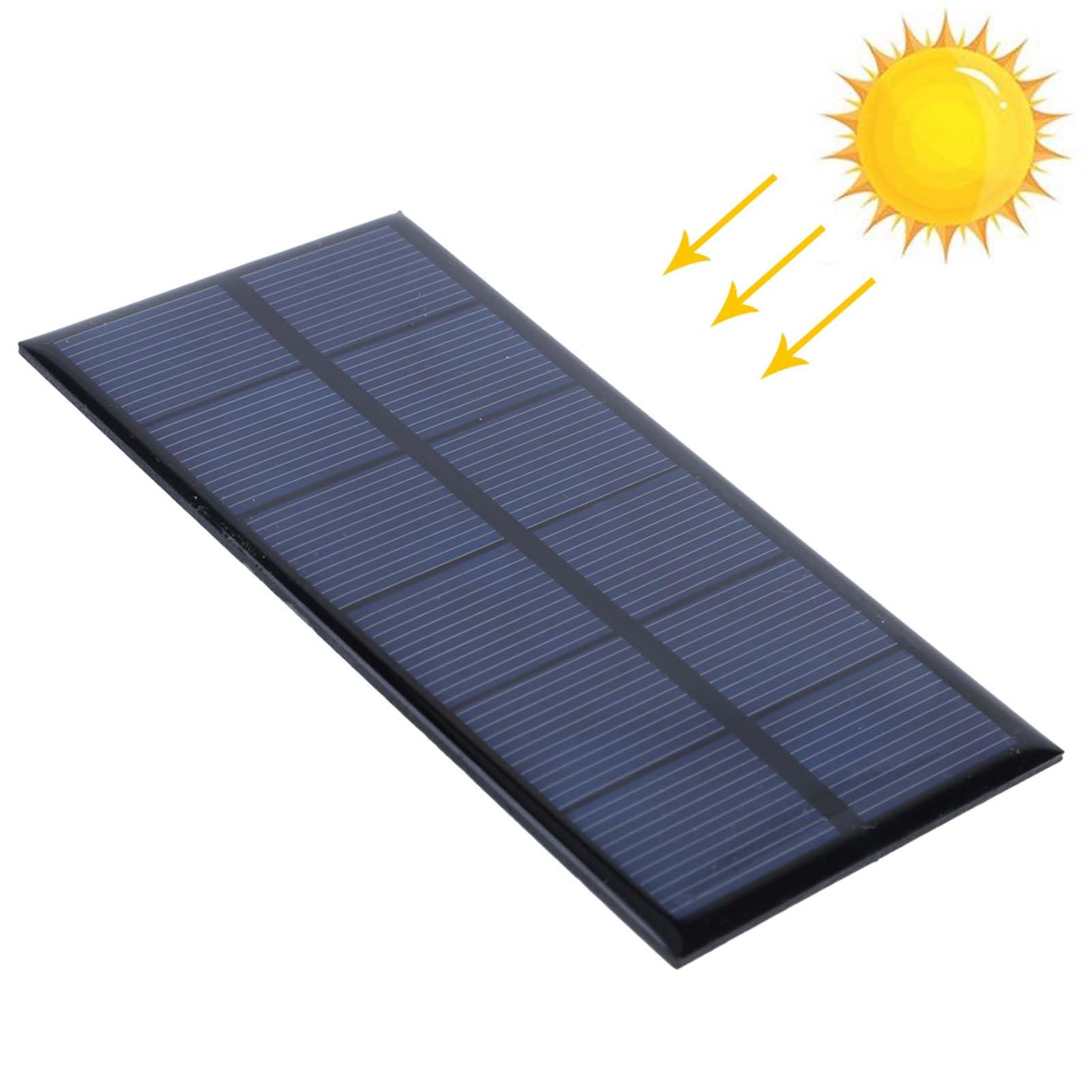 Panel słoneczny 1 W 3 V, mini panel słoneczny DIY krystaliczny silikonowy panel słoneczny do ładowarki DIY