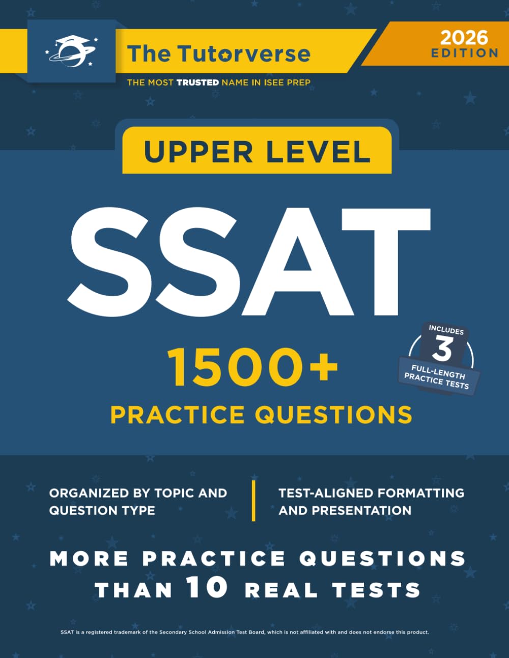 Upper Level SSAT: 1500+ Practice Questions
