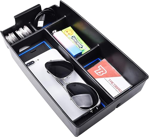 Miniatura 6 de TACORBO - Organizador de consola central compatible con Ford Escape 2020 2021 2022 2023 2024 y Bronco Sport 2021-2024, bandeja de inserción de 4