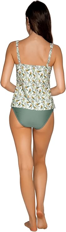 Sunsets Montego Taylor Underwire Tankini Top, 36E/34F/32G, Montego