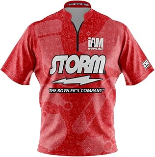 Logo Infusion Dye-Sublimated Bowling Jersey (Sash Collar) - I AM Bowling Fun Design 2056-ST - Storm - Christmas (3X-Large)