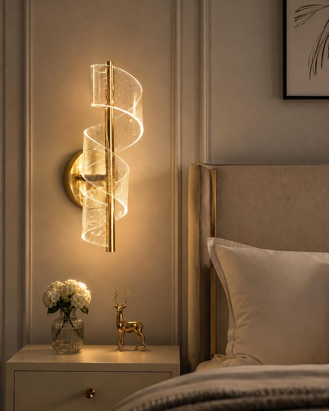 Luxury Crystal Wall Lamp - Color Changing -18 Luxury Crystal Wall Lamp - Color Changing -18