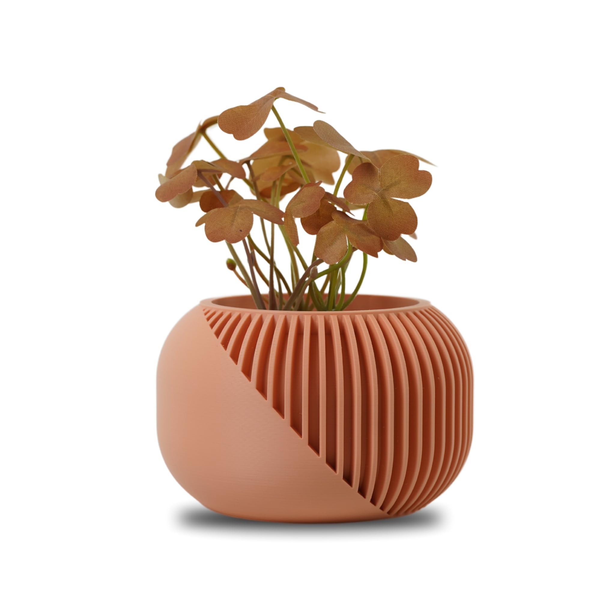 Koala Studio Dualité, Indoor Decorative Pot for Synthetic Plants Succulents & Cacti Design