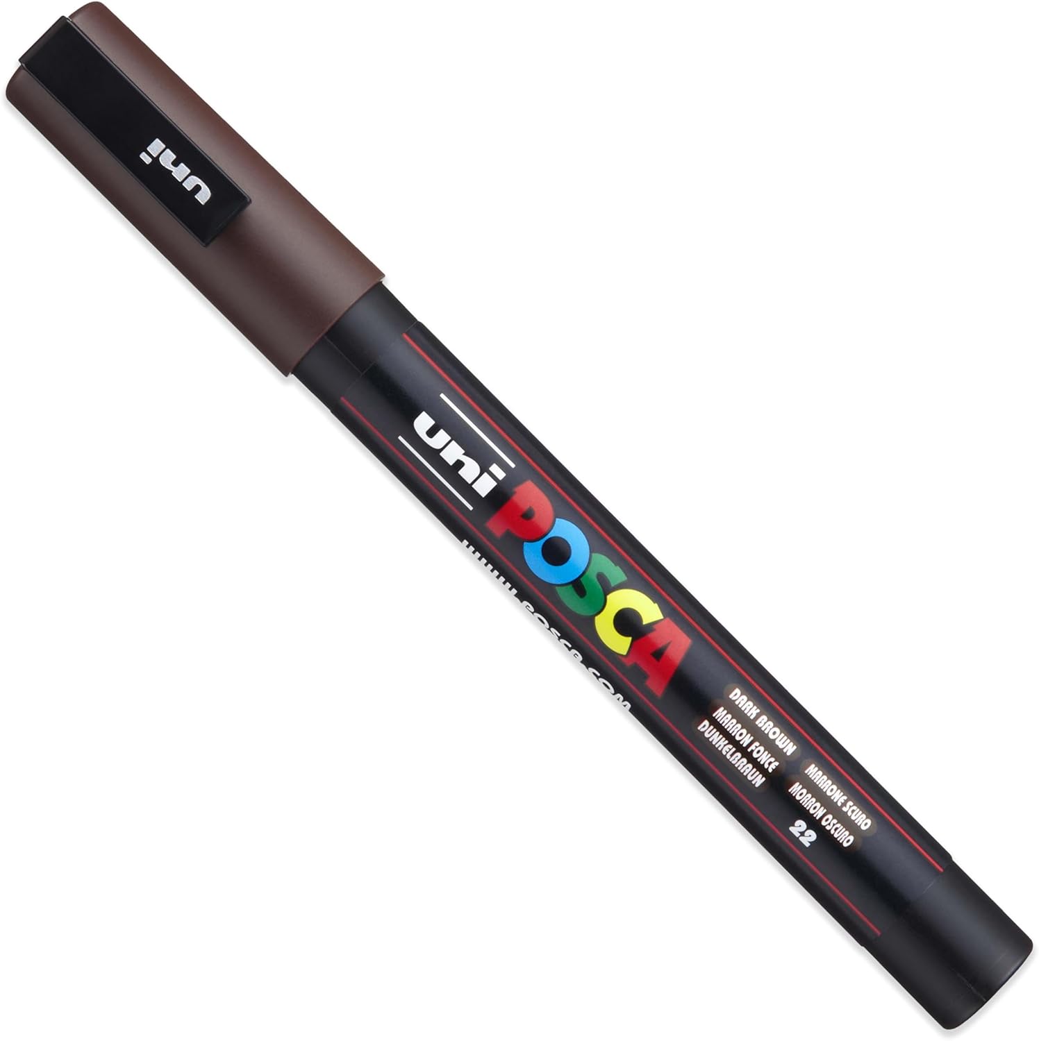 POSCA PC-3M Paint Marker Art Pens - 0.9-1.3mm – Earth Tones Set of 8 Pens in Gift Box