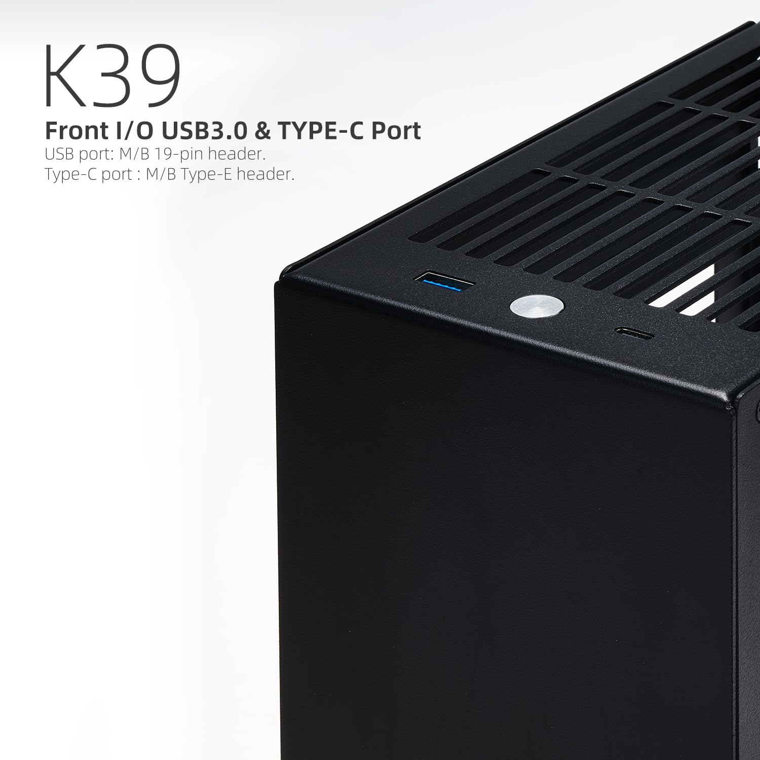 Amazon.co.jp: SGPC K39 5L Mini ITXケース、ポータブルSFFゲーム