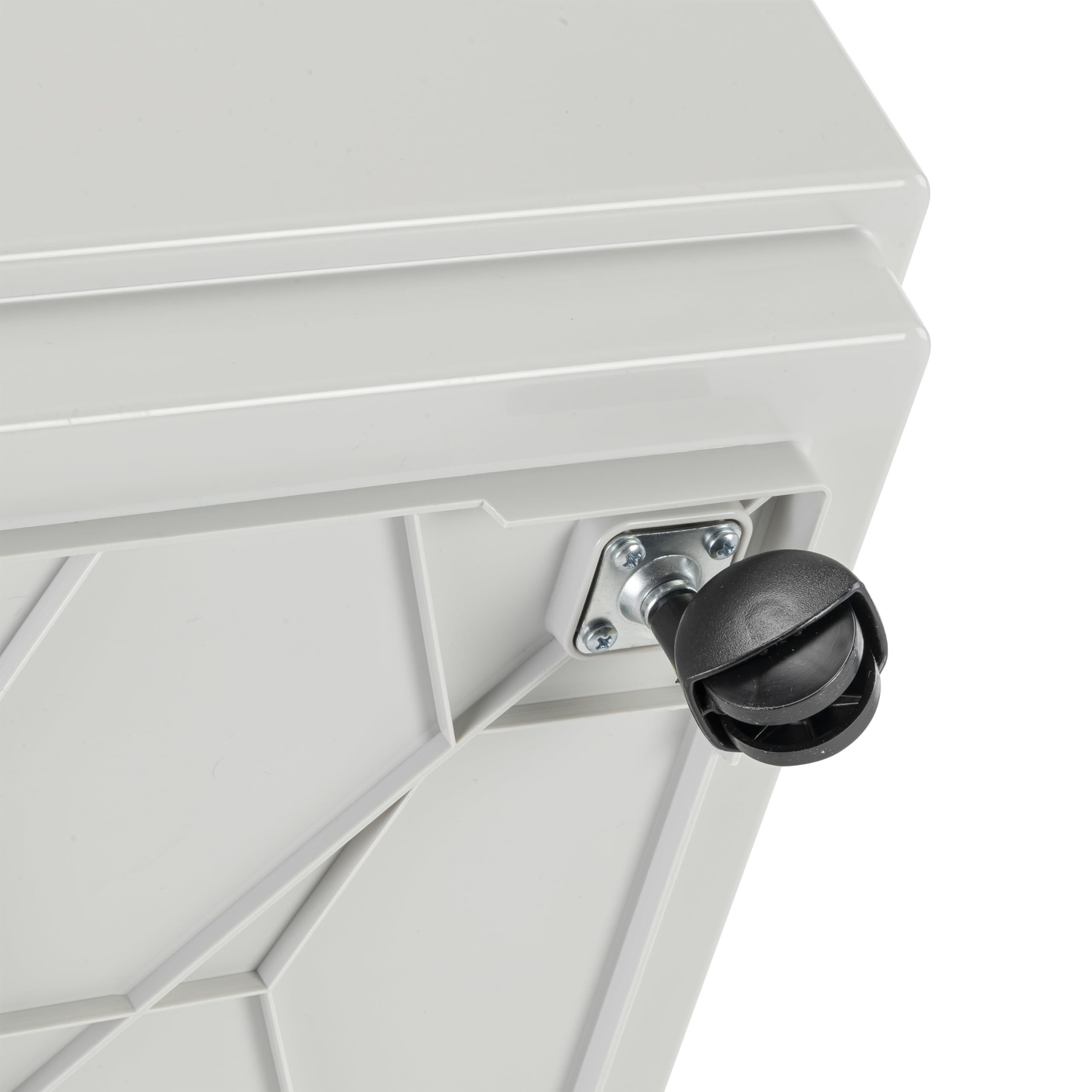 Ferplast Jaula para Hurones FURET Tower, Estructura Vertical en Varios Pisos, Ruedas y Accesorios incluidos, Alambre Pintado Gris y plástico, 75 x 80 x h 161 cm