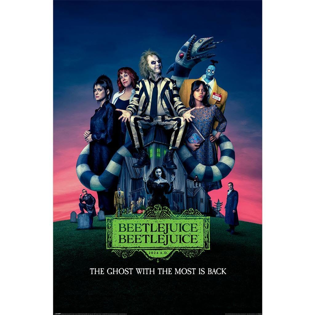 Pyramid International Beetlejuice 2 The Ghost With The Most Is Back Poster 61 x 92 cm