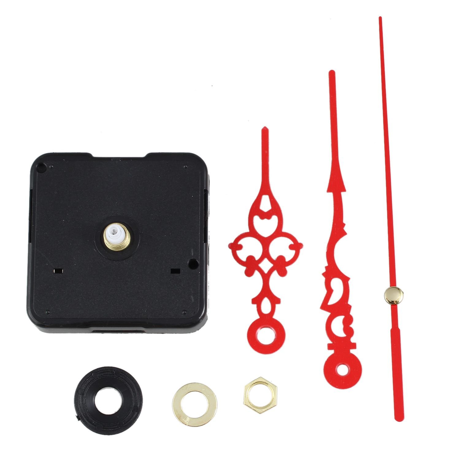 4 Pcs eccaniso Orologio Silenzioso, oviento al Quarzo per Orologio