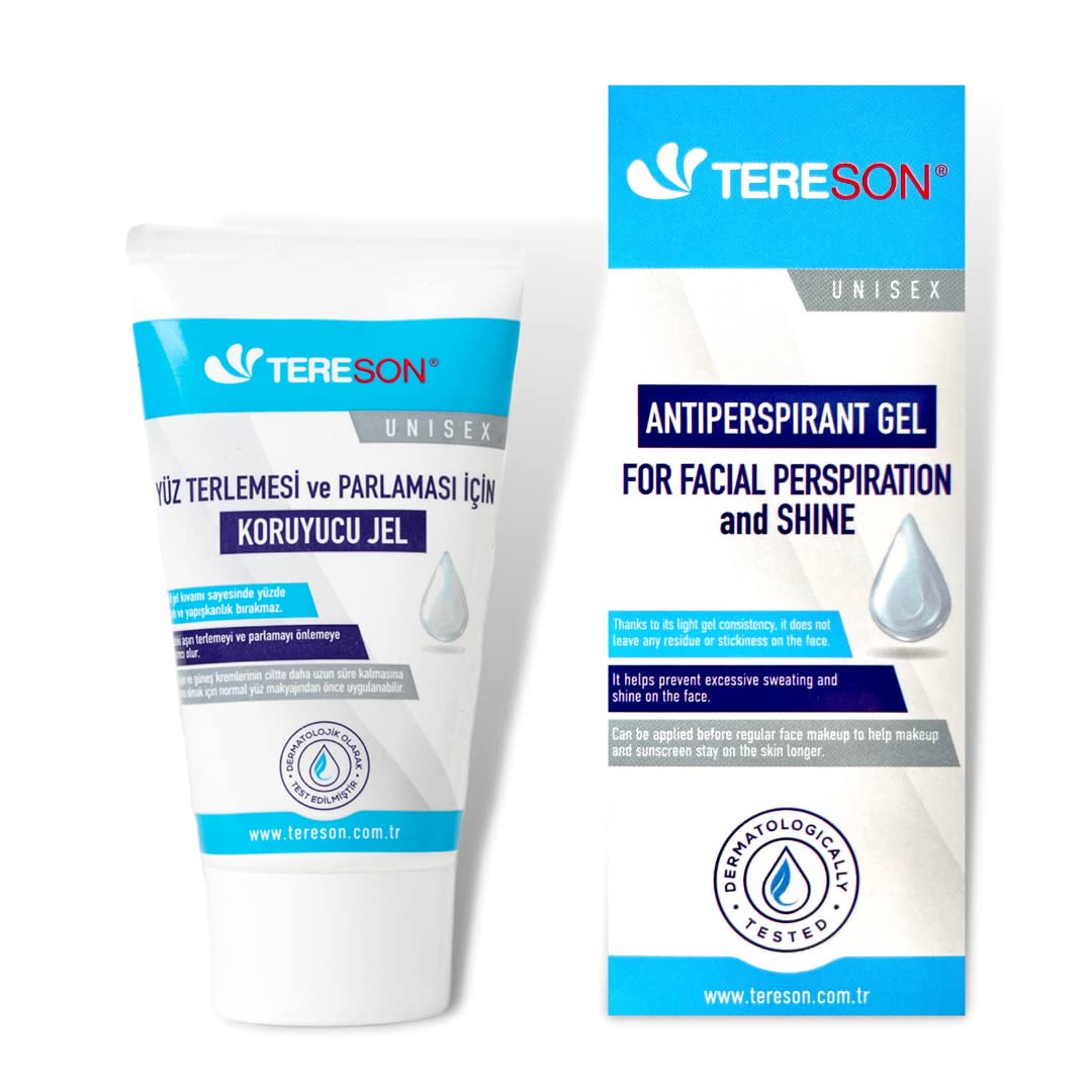 Tereson Yüz Terlemesi ve Parlaması için Koruyucu Jel, 50ml