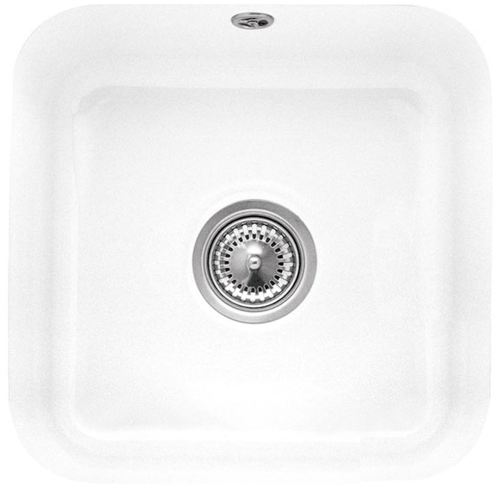 Villeroy & Boch Cisterna 50 1.0 Bowl White Ceramic Kitchen Sink - NO WASTE
