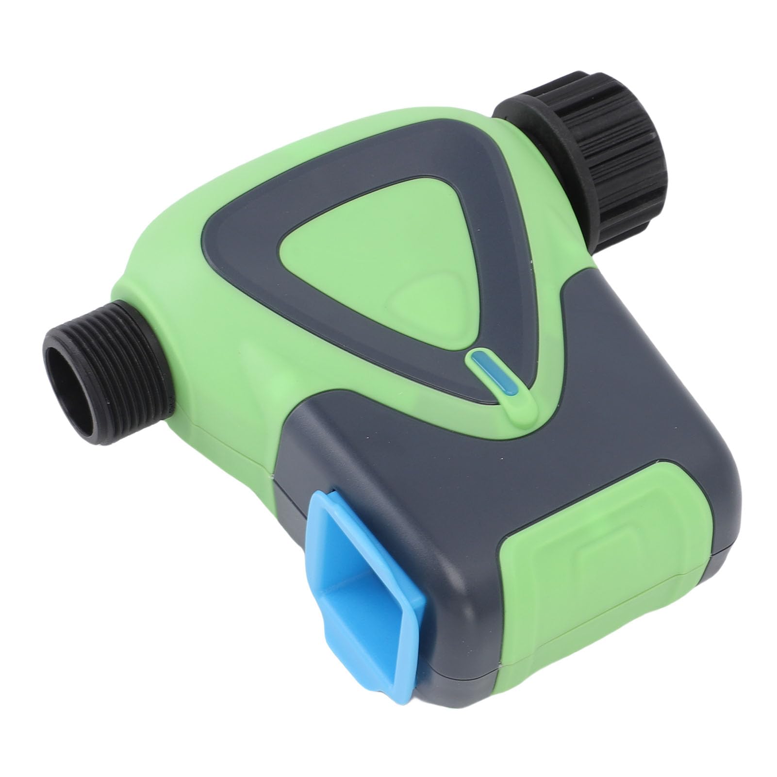 Qcwwy Temporizador de Agua WiFi, Smart Life App Control Remoto Bluetooth 5.0 Controlador de Aspersor Automático Alcance de 45 M, con Filtro de Acero Inoxidable, para Césped de Jardín