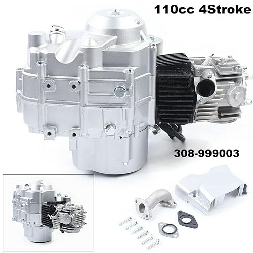 Miniatura 2 de 110CC Engine 4-Stroke Motor Single Cylinder Air-Cooled Motor Kit for Most China Made ATV Go Karts,308-999003 OEM Number
