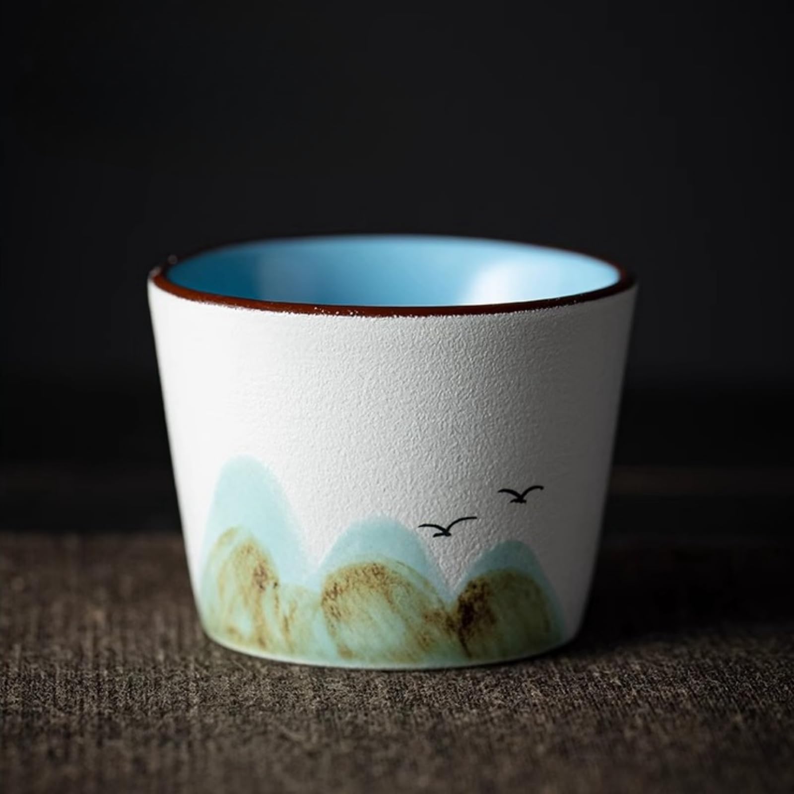 Amazon | FLYILIA 湯呑み 湯呑みセット 湯呑み茶碗 5個セット ティー