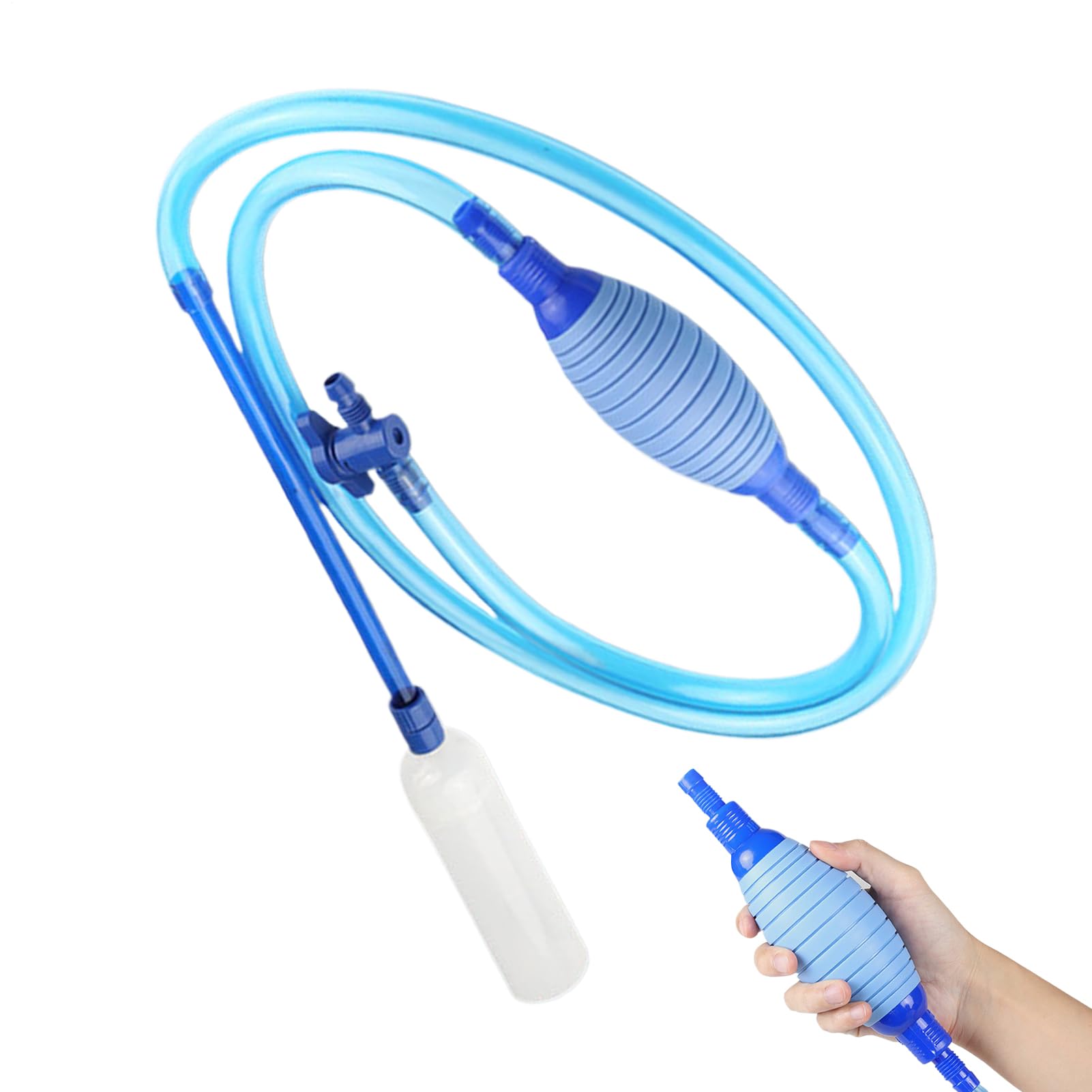 Tuyau pour le changement d'eau de l'aquarium et pompe de filtration pour fontaine de jardin