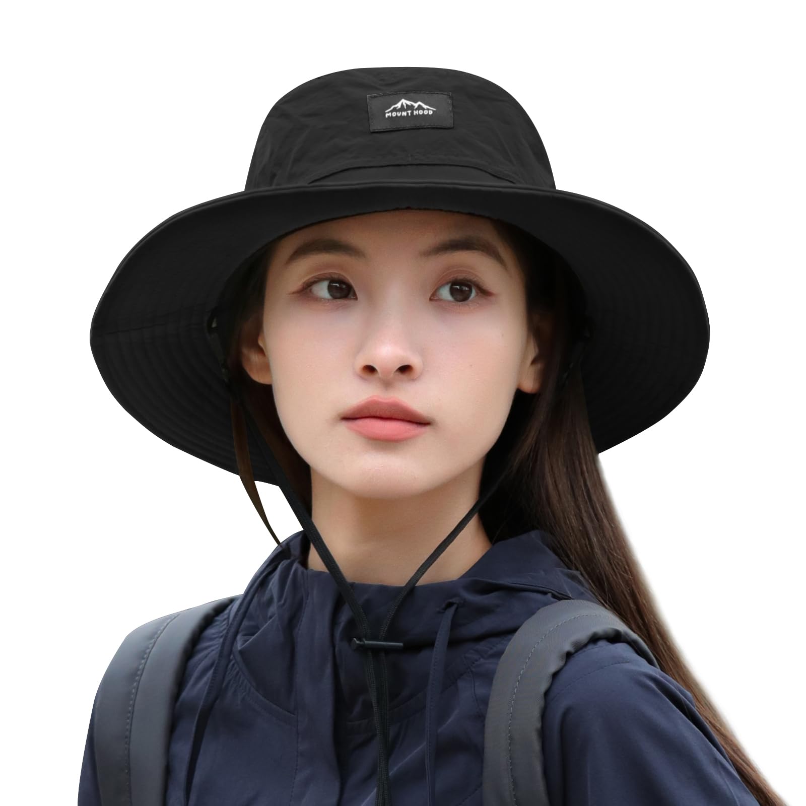 Gajaous Sombreros de sol para mujeres y hombres, plegable, de ala ancha, UPF 50+, para verano, senderismo, pesca, viajes, playa, con solapa para el cuello