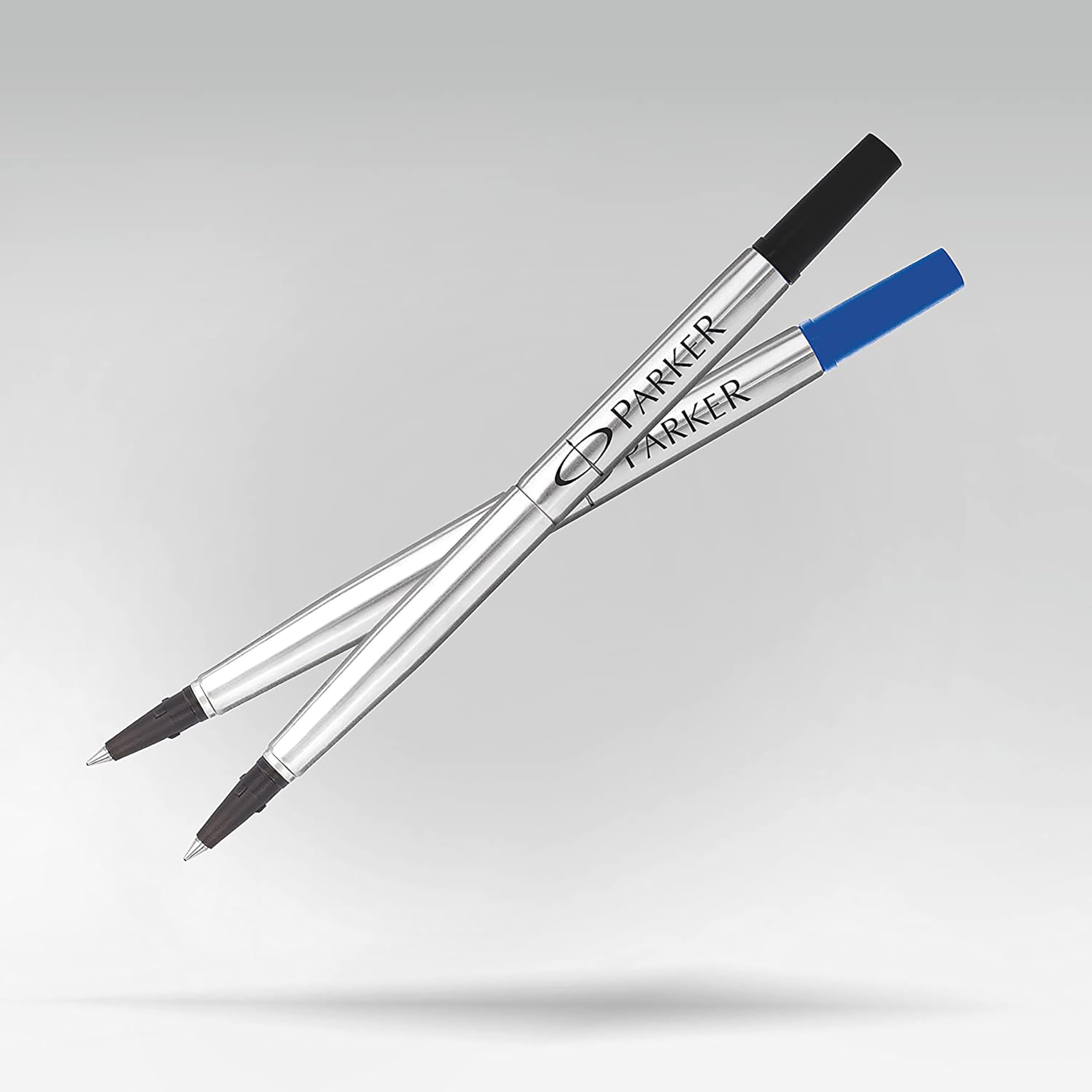 Parker Rollerball Pen Refills | Medium Point | Black QUINK Ink | 2 Count