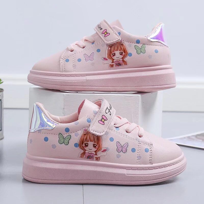 Kid Girls Cartoon Lovely Walking Sneakers for Outdoor Sport Running Travel School2