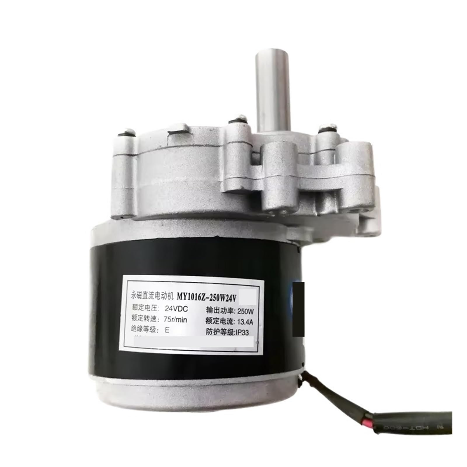 Moteur fauteuil roulant électrique 24V 250W 160RPM MY1016Z à engrenages