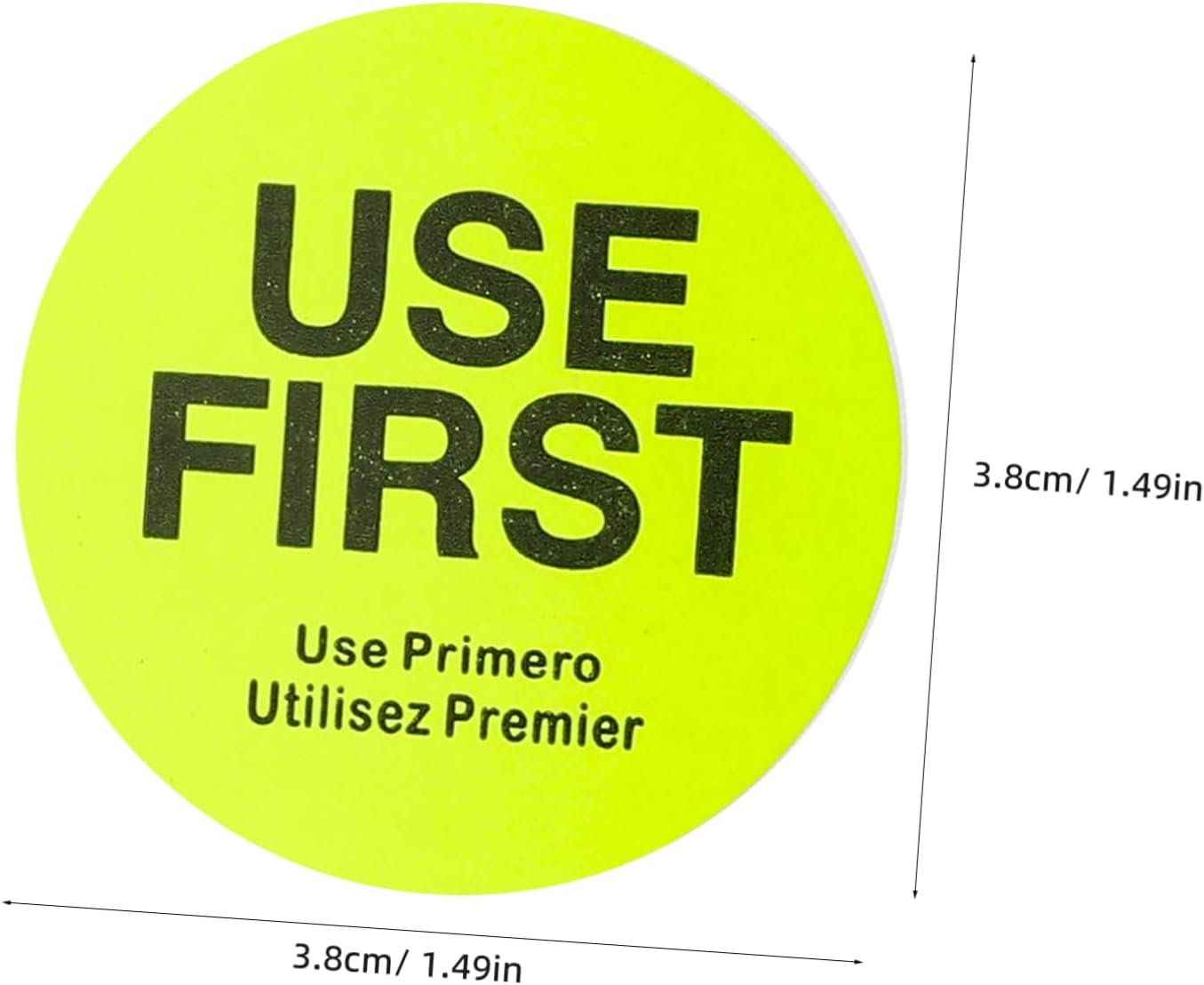 KICHOUSE Removable Food Storage Labels Inventory Stickers for Restaurants Easy Application with No Residue Medication Instructions and Day Labels
