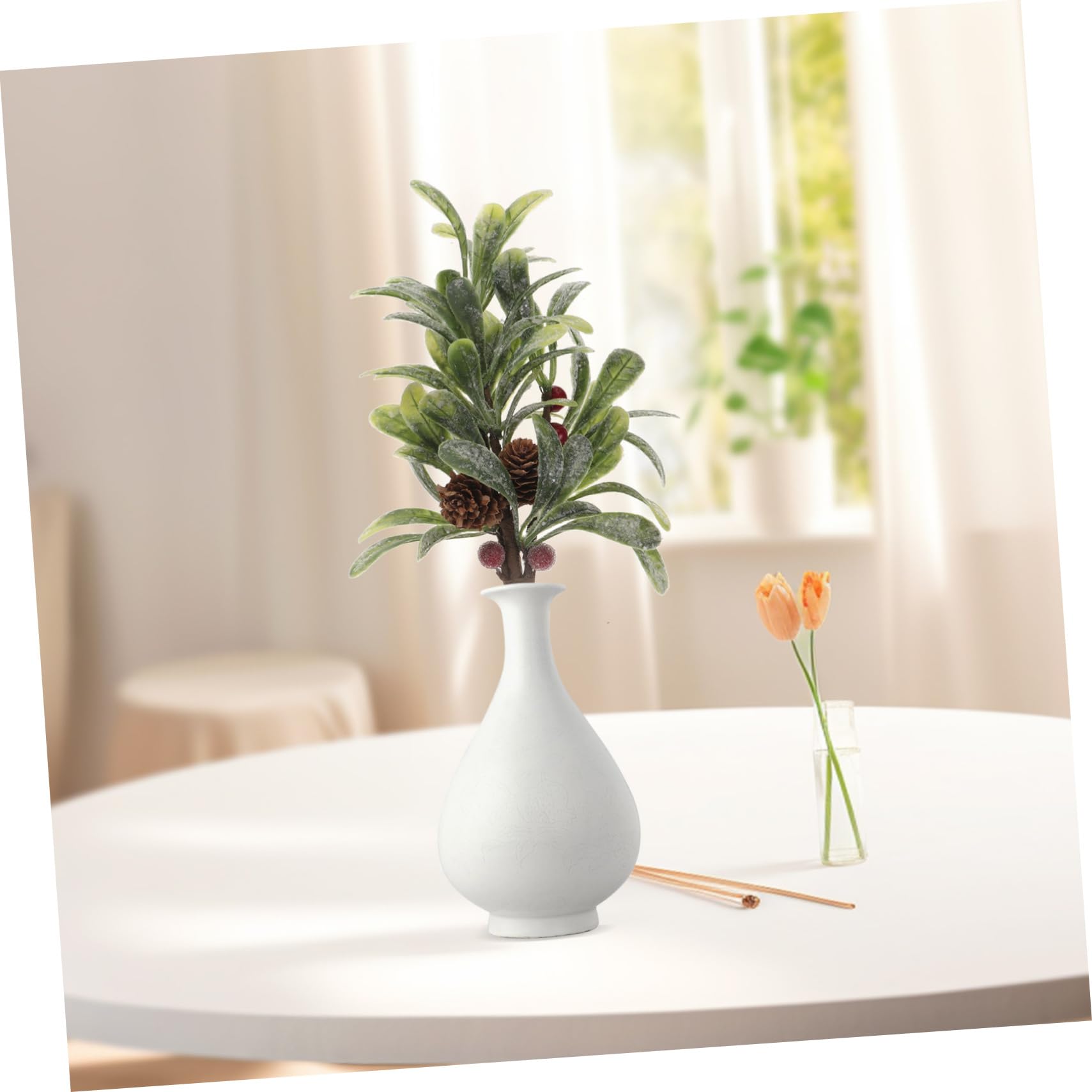 5 Stücke Künstliche Stem Weihnachten Decor Tür Swag Realistische Weihnachten Zweig