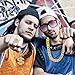 MOZAKA 80s 90s Hip Hop Costumes Outfit for Men Golden Chain Money Chain Dollar Sign Baseball Cap Punk Sunglasses Rapper Accessories.