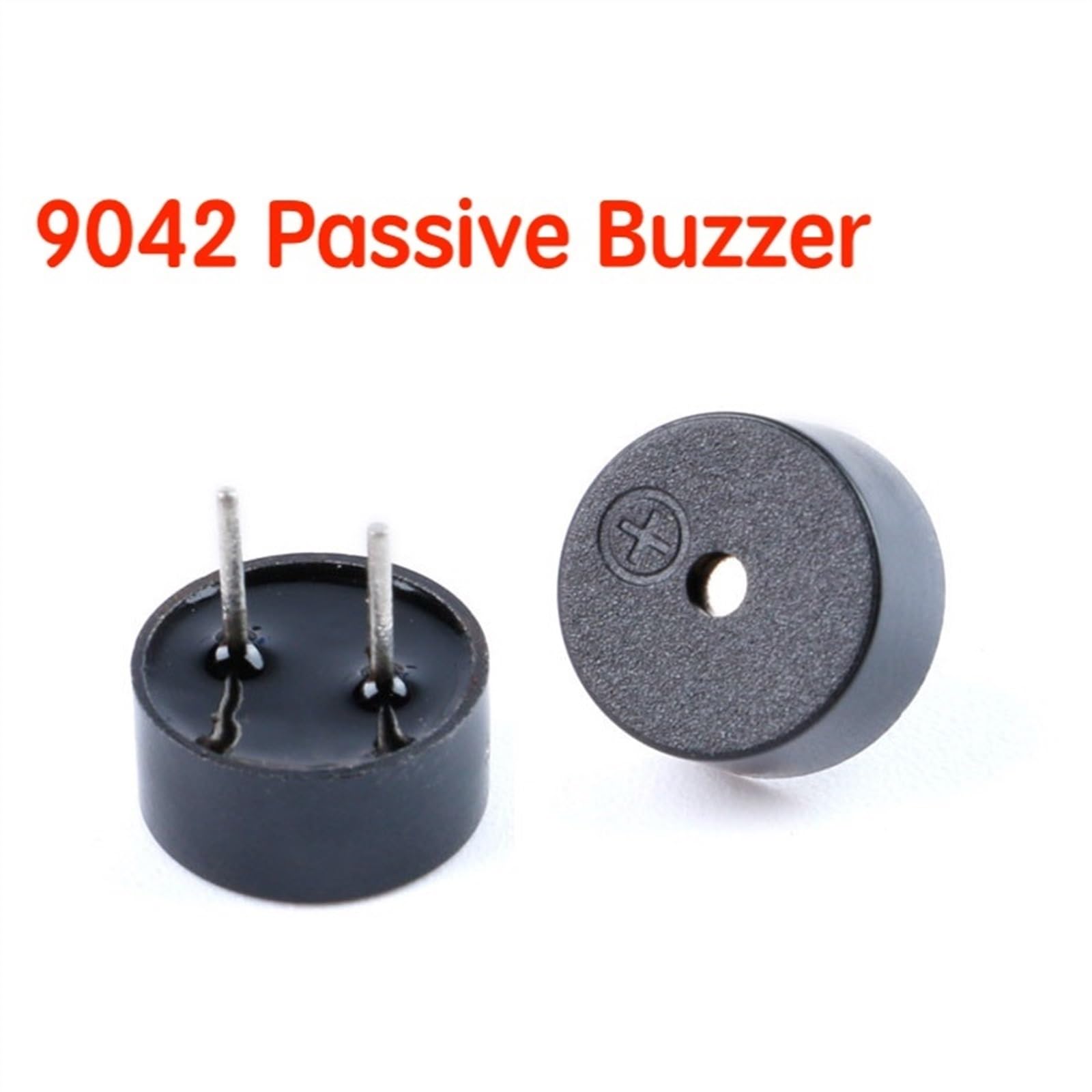 WUZDPRCJ 10pcs/5pcs 9042 Passive Buzzer 9042 16 ohm AC 3V 3.3V 16? 9 * 4.2mm 9x4.2mm Mini Piezo Buzzers(10 pieces)