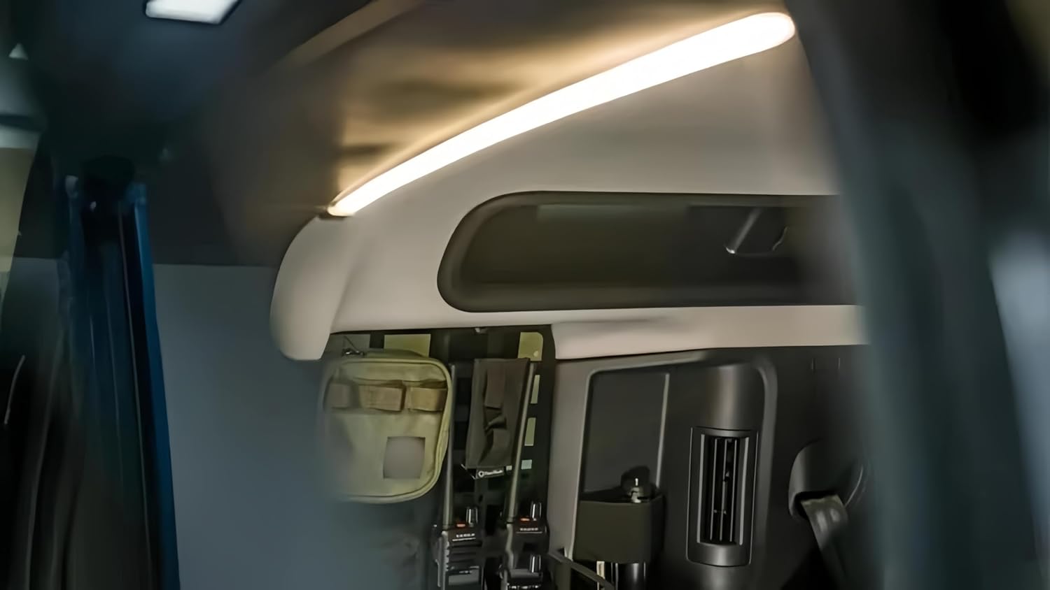 Car Trunk LED Strip Light Fit for Defender 90 110 130 2020-2025 Flexible Cuttable Vehicle Trunk Cargo Ambient Lighting Waterproof Bright Auto Trunk Interior Lamp Decoration