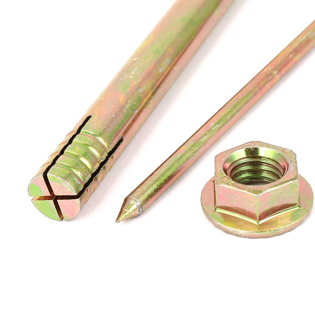 Aexit Core High-Strength Anchors Bolts Strike Hammer Nails Gecko Expansion Screws Expansion Anchors M10x120mm 6pcs