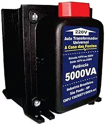 Auto Transformador 5000va 110/220 ou 220/110 para ar split até 12000btus