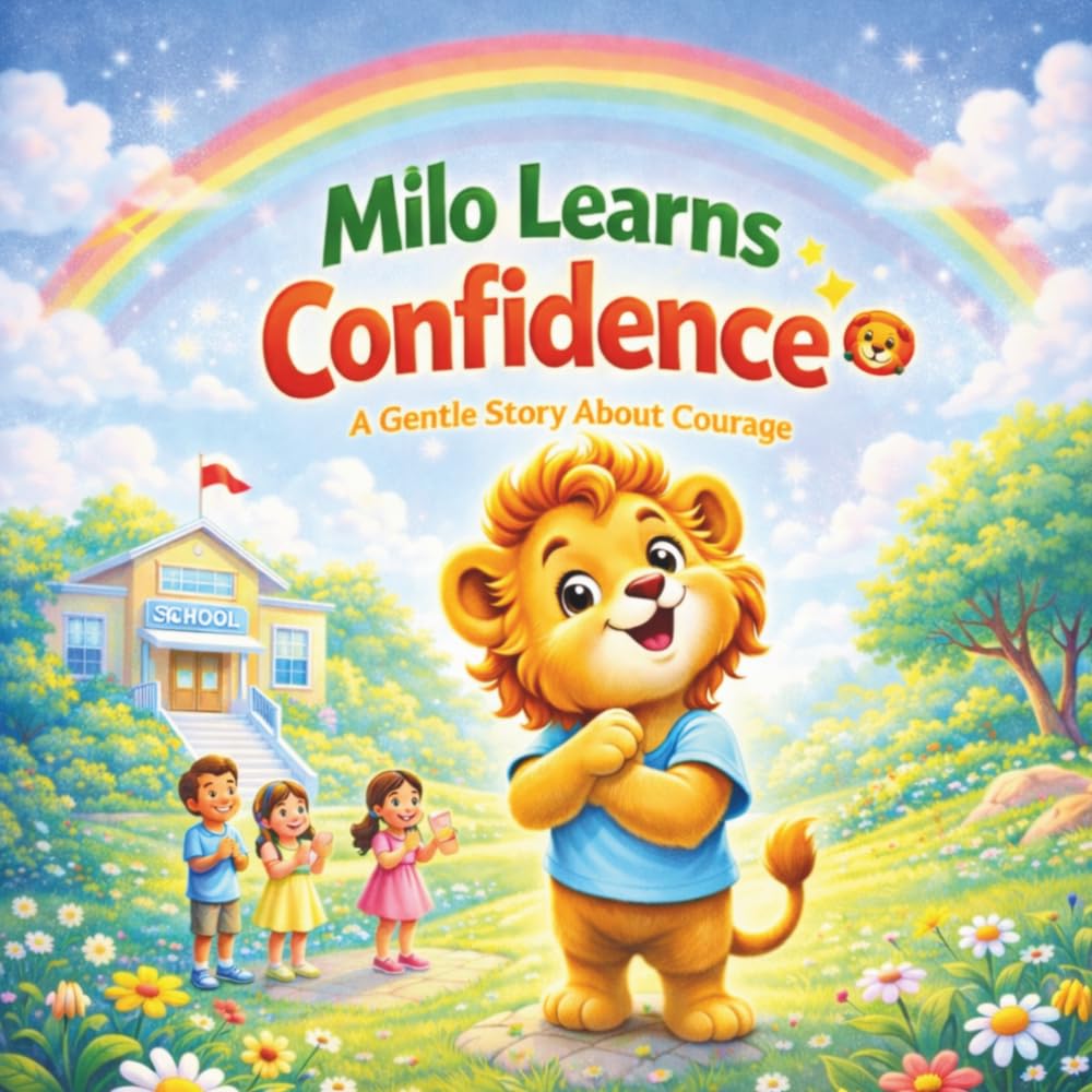 Milo Learns Confidence: A Gentle Story About Courage and Self-Belief for Kids Ages 3–7 (Milo Emotional Skills Series)