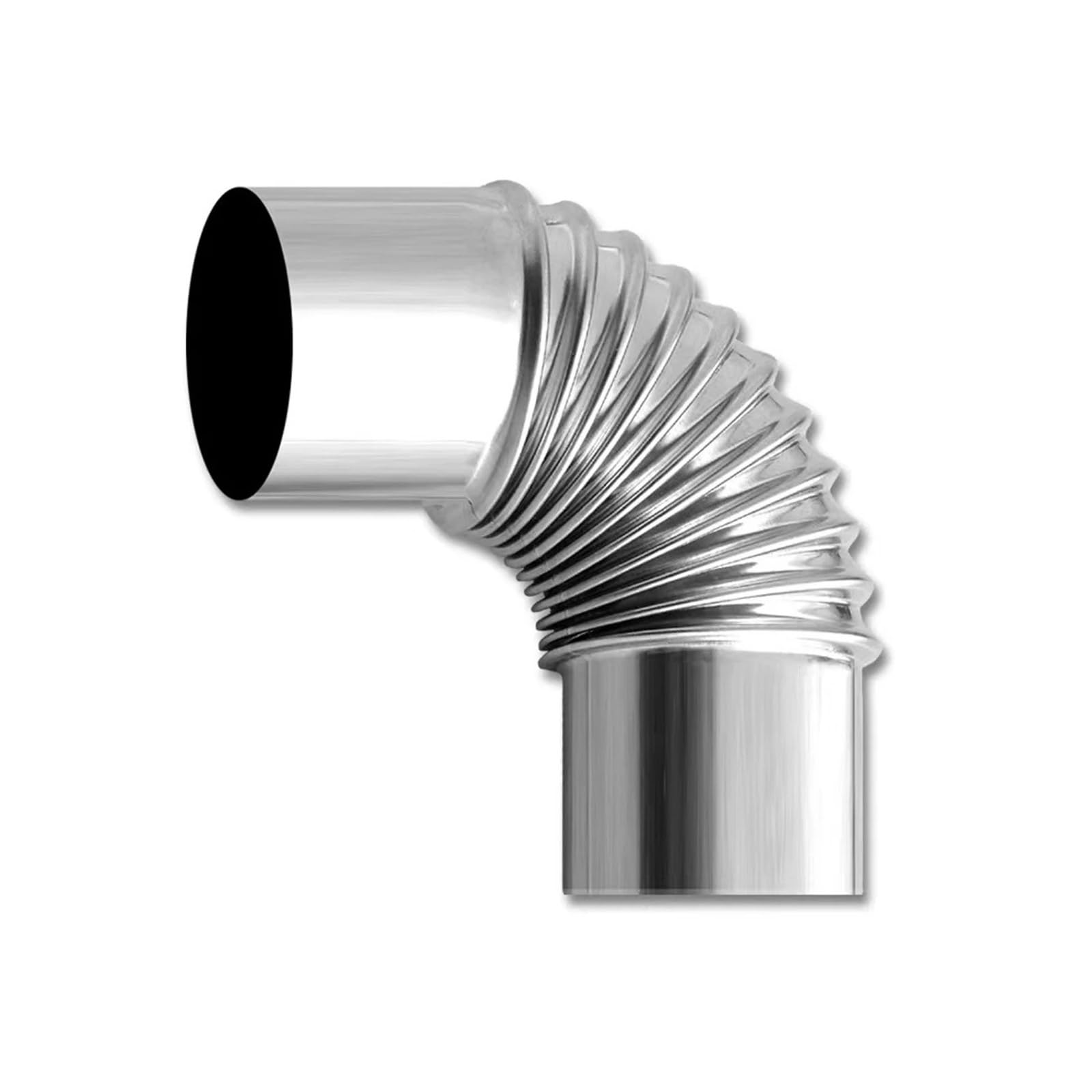 Coude de cheminée 90 degrés 70mm pour éviter la fumée sous la tente