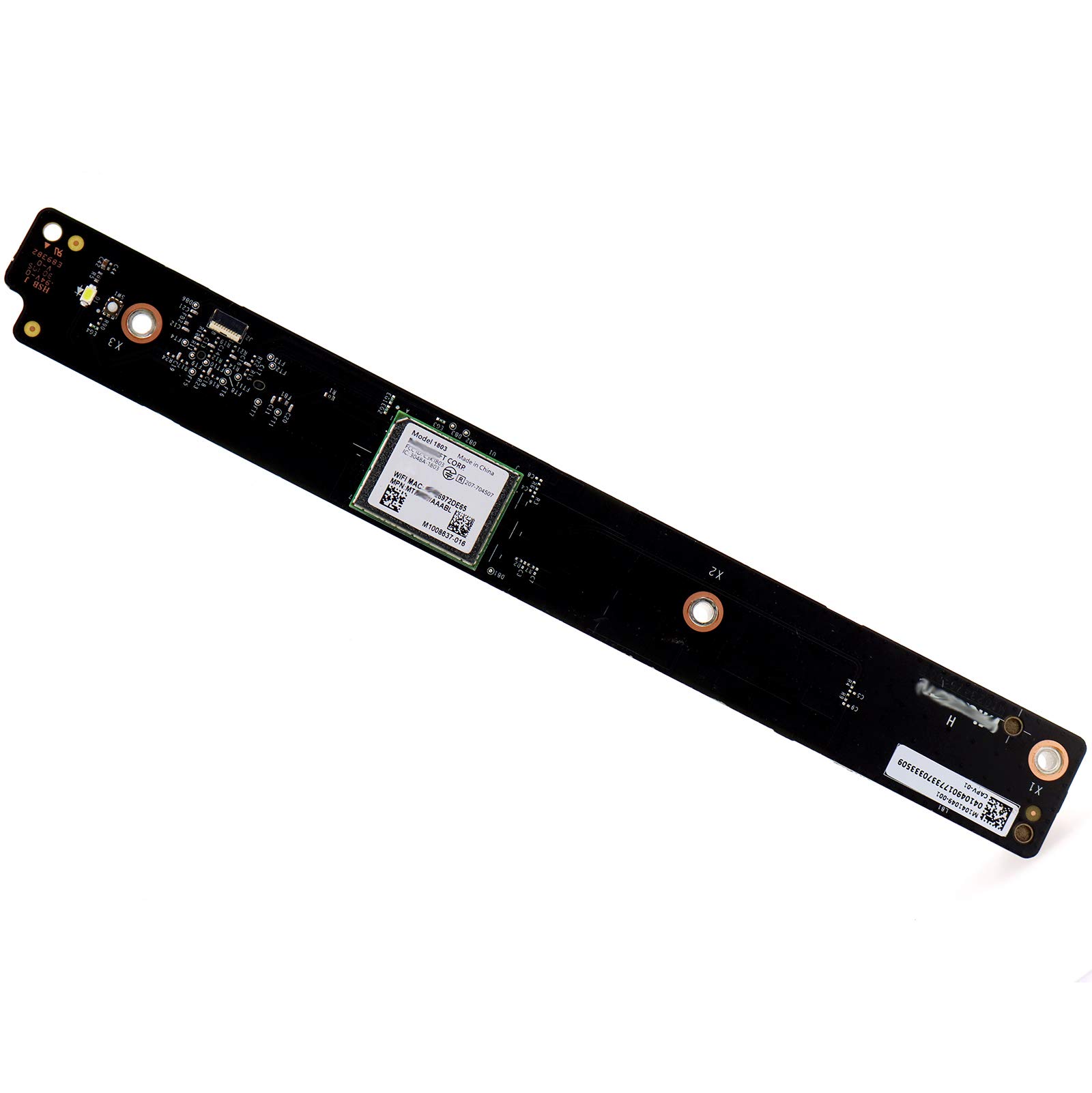 Scheda Antenna E Pulsante Accensione Per Xbox One X Modello 1803 - Ricambio M1041049-001