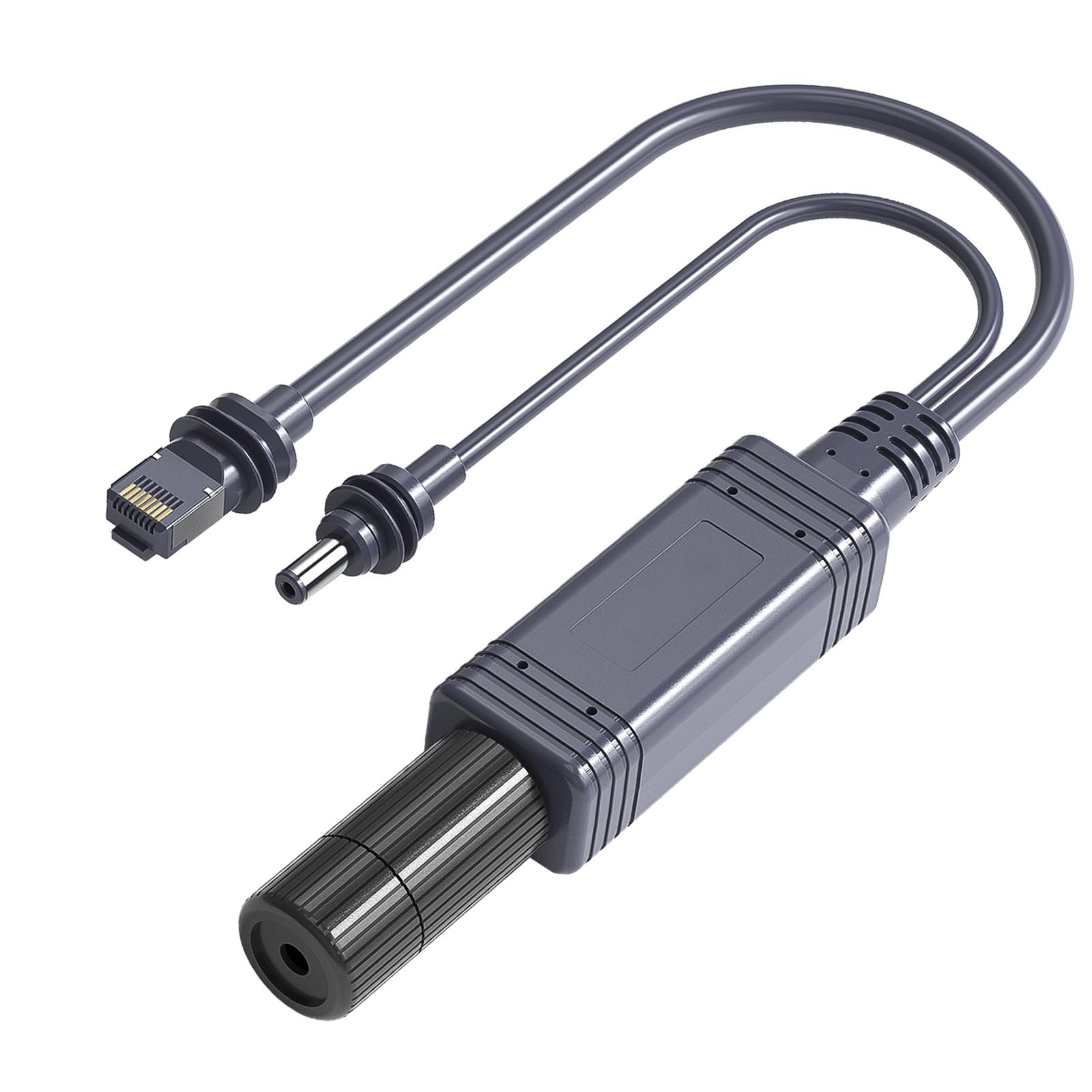 YWBL-WH Rozdzielacz POE Gigabit Ethernet Adapter Rozgałęźnika POE 100W Wysoka Moc Wyjściowa Transfer na Duże Odległości do Kamer Bezpieczeństwa Telefony VoIP