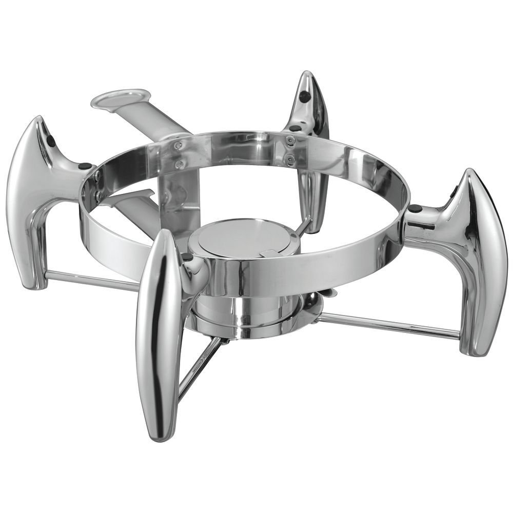 Chafer Frame Round Stainless Steel - 17" L x 12 1/4 W x 6 2/5 H by HUBERT – Stainless Steel, Silver, Model 1060F