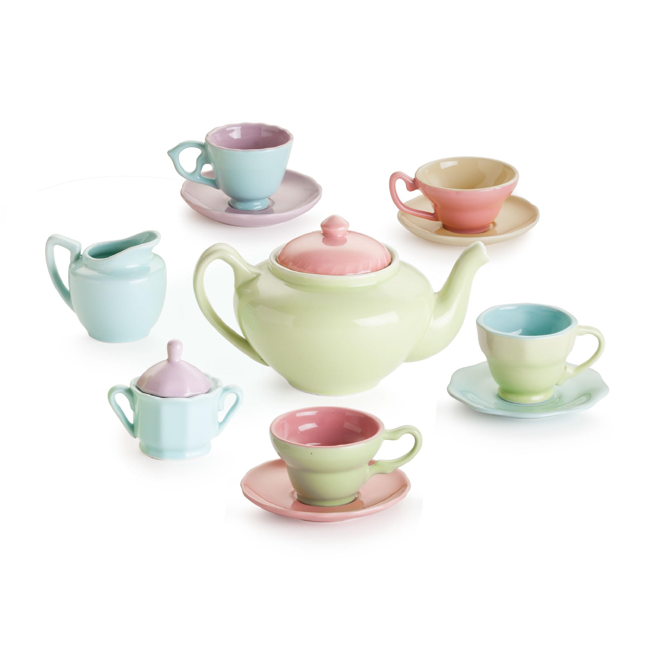 Amazon.com | Rosanna Porcelain Kids Tea Set, 11 fl oz - Miniature