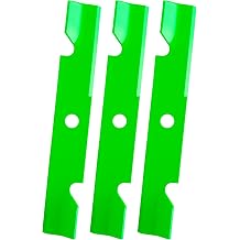 103-6401 103-6381 High Lift Blades for 48 inch Exmark Lazer Z CT Turf Tracer Mower Decks Replace 103-6381-S 103-6401-S Toro 109-6872 3 Pack