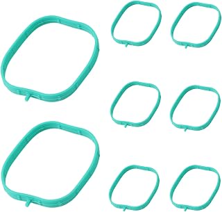 Dtomi Intake Manifold Gasket Runner Seals for Chevy GMC Cadillac 2014+ LT Engines 5.3L 6.2L - Replaces 12626354 (8pcs)